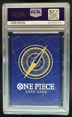2024 One Piece Japanese Monkey D. Luffy Wanted Alternate Art #OP05-119 PSA 10 - Image 2