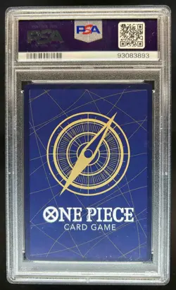 2022 One Piece Romance Dawn JP Dracule Mihawk Super Rare #OP01-070 PSA 10 - Image 2