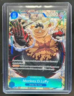 2025 One Piece A Fist of Divine Speed Monkey.D.Luffy #OP11-058 - Image 1