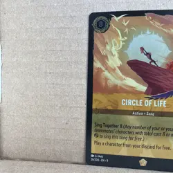 Circle of Life 26/204 Legendary COLD FOIL Disney Lorcana - Fabled - Image 5