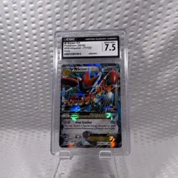 Pokemon M Scizor EX BREAKpoint 2016 77/122 CGC 7.5 Holo EX Card - Image 1