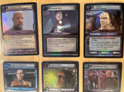 Star Trek CCG: Second Edition Reflections 2.0 - Nine Card Foil Reprint Lot - Image 2