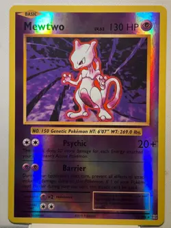 Mewtwo 51/108 XY Evolutions Reverse Holo Rare Pokemon Card NM2 AA7 - Image 1