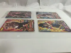 Super Dragon Ball Heroes Holo Xeno Super Saiyan 4 Fusion 4 Card Lot Gogeta - Image 4