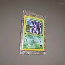 Pokemon Giovanni's Nidoking 7/132 Rare Holo 1st Ed Gym Challenge Near Mint Card - Image 1