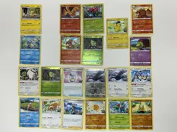 Pokemon TCG: Pokemon Go Rares, Commons, Uncommons, Black Star Promo 21 Card Lot - Image 1