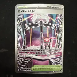 Battle Cage 116/094 Me02: Phantasmal Flames Holo Pokemon Card English - Image 1