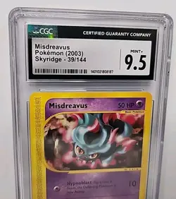 Misdreavus 39/144 Skyridge 2003 Pokemon Card Graded CGC Mint 9.5 💎 Slab - Image 2