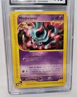 Misdreavus 39/144 Skyridge 2003 Pokemon Card Graded CGC Mint 9.5 💎 Slab - Image 3