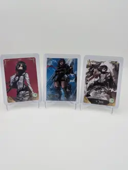 Mikasa Ackerman, Attack on Titan Waifu Cards Goddess Story Doujin Anime girls - Image 1
