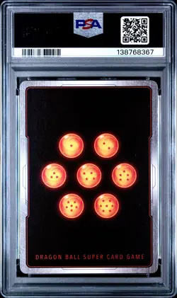2025 DRAGON BALL SUPER CARD GAME FUSION WORLD JPN MANGA BOOSTER 01 VEGETA PSA 10 - Image 2