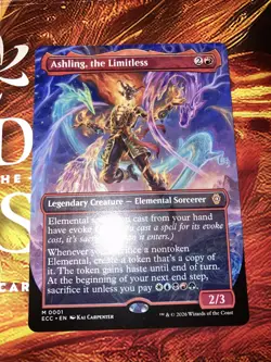 Ashling, the Limitless (Borderless) Commander: Lorwyn Eclipsed Regular - Image 1