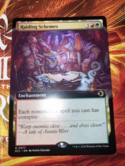 Raiding Schemes (Extended Art) Lorwyn Eclipsed Regular - Image 1