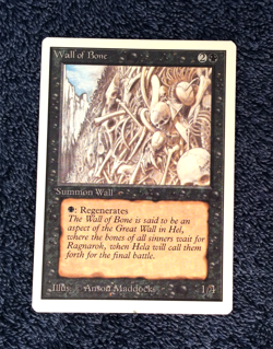 WALL OF BONE UNLIMITED uncommon Magic the Gathering - Image 4