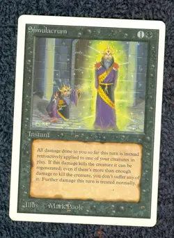 SIMULACRUM UNLIMITED uncommon Magic the Gathering - Image 1