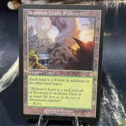 Magic The Gathering - Yavimaya, Cradle of Growth - Modern Horizons 2 - NM - MTG - Image 1
