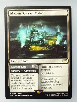 Magic the Gathering - Midgar, City of Mako 286 - Image 1
