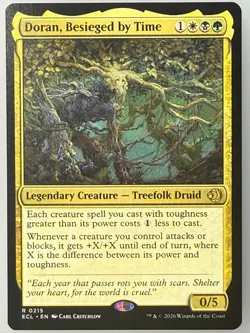 Magic the Gathering Lorwyn Eclipsed - Doran, Besieged by Time 215 - Image 1