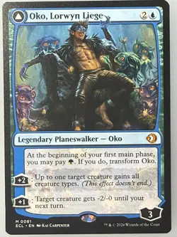 Magic the Gathering Lorwyn Eclipsed - Oko, Lorwyn Liege 61 - Image 1