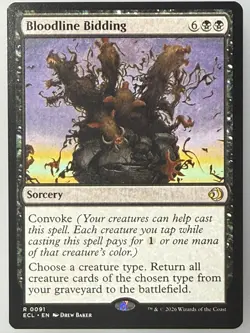 Magic the Gathering Lorwyn Eclipsed - Bloodline Bidding 91 - Image 1