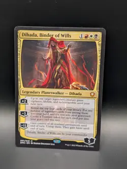 MTG - Dihada, Binder of Wills - Legendary Planeswalker - DMC #1 - Mythic - NM - Image 1