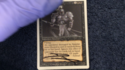 HYPNOTIC SPECTER UNLIMITED uncommon Magic the Gathering Hand Signed - Image 2
