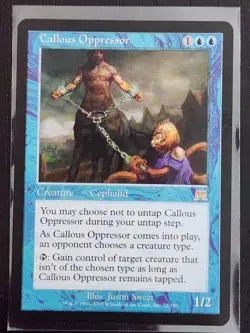 Callous Oppressor #72 [Onslaught] MTG Regular NM - Image 1