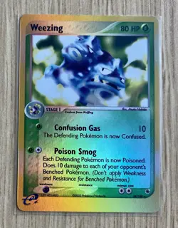 Weezing 24/109 - Rare Reverse Holo - 2003 WOTC - Pokemon Card - NM - 1¢ start! - Image 1