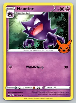 Haunter #56 2022 Halloween Trick or Trade Booster Pokemon TCG - Image 1