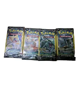 Pokemon Celestial Storm & Sword And Shield 3 Card Mini Booster Pack Art Sets - Image 1
