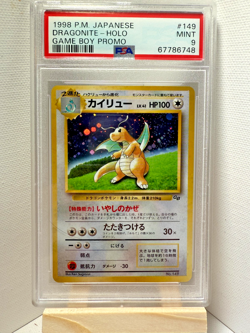 Pokemon Dragonite Game Boy Japanese Holo Promo #149 PSA 9 Mint - Image 1