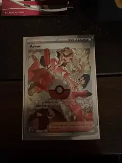 Pokemon Arven 235/091 Special Illustration Rare Holo SV: Paldean Fates - Image 1