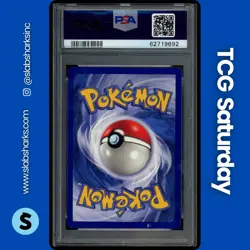 1999 POKEMON BASE SET SHADOWLESS 1ST EDITION #100/102 LIGHTNING ENERGY PSA 9 - Image 2