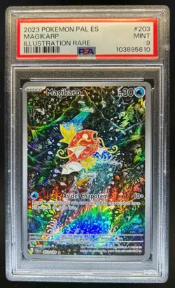 2023 Pokemon SV Paldea Evolved Magikarp #203/193 PSA 9 - Image 1