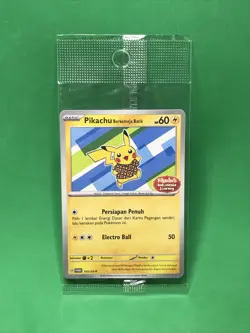 Pokemon Pikachu Berkemeja Batik Staryu 155/SV-P Indonesia Promo Sealed 2024 - Image 1