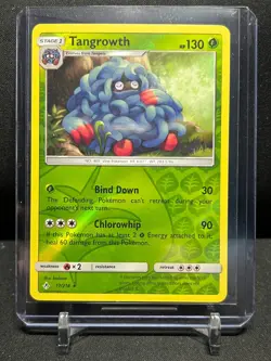 Tangrowth 17/214 Reverse Holo Rare Pokemon 2019 SM Unbroken Bonds LP - Image 1