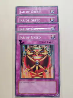 4x Jar of Greed SKE-047 Common Unlimited MP/HP Yugioh! - Image 1