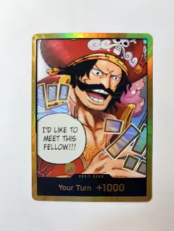 One Piece TCG English OP13 GOLD Don!! Card - Carrying On His Will - Image 3