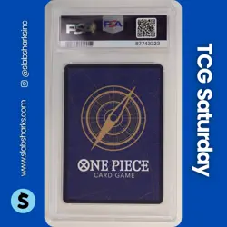 2023 ONE PIECE PROMO #P-037 MONKEY.D.LUFFY 1ST ANNIVERSARY TOURNAMENT PSA 10 - Image 2