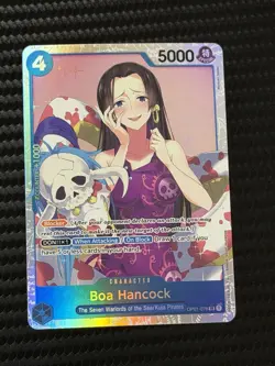 Boa Hancock OP07-051 - One Piece TCG English - SR Super Rare Foil NM Near-Mint - Image 1