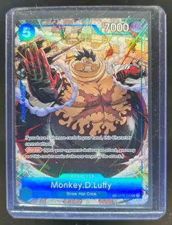 2025 One Piece Carrying On His Will Monkey D Luffy Treasure Rare #OP11-058 - Image 1