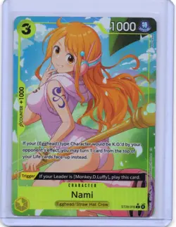 One Piece TCG Starter Deck 29: Egghead Nami ST29-008/Alt Art Foil/NM - Image 1