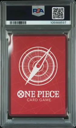 2023 ONE PIECE OP02-PARAMOUNT WAR ALTERNATE ART #072 ZEPHYR PSA 10 - Image 2