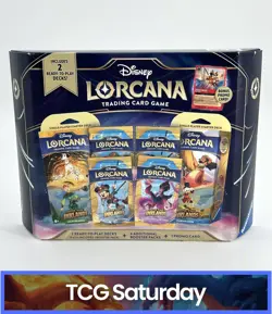 DISNEY LORCANA TCG INTO THE INKLANDS DECKS + BOOSTER PACKS + PROMO BOX - Image 1