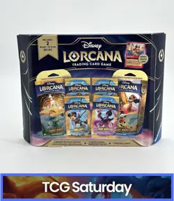 DISNEY LORCANA TCG INTO THE INKLANDS DECKS + BOOSTER PACKS + PROMO BOX - Image 1