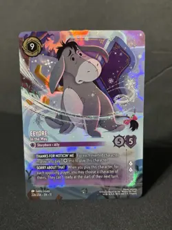 Disney Lorcana TCG Winterspell Eeyore - In the Way (Enchanted) 226/204 Near Mint - Image 1