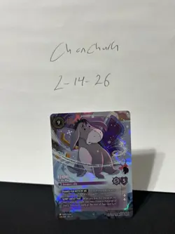 Disney Lorcana TCG Winterspell Eeyore - In the Way (Enchanted) 226/204 Near Mint - Image 3