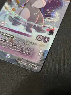 Disney Lorcana TCG Winterspell Eeyore - In the Way (Enchanted) 226/204 Near Mint - Image 5