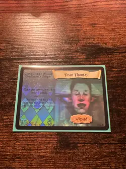 Dean Thomas Wizard Harry Potter Trading Card Game Holo Foil 1/116, 2001 TCG - Image 1