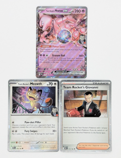 TEAM ROCKET'S MEWTWO EX BOX PROMO CARD SET - DESTINED RIVALS - NM/M - Image 1